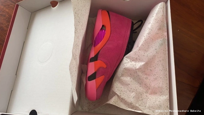 Official Maikesneakers DH4121-600 Low Shocking (W) Pink Jordan 14 Retro 0816